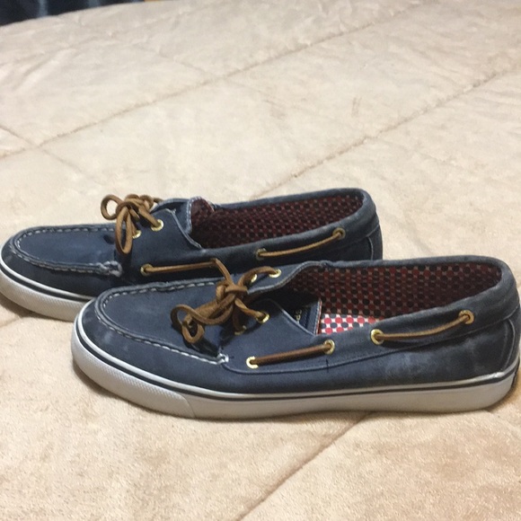 Sperry Shoes - 🆑 Sperry Blue Canvas TopSiders
